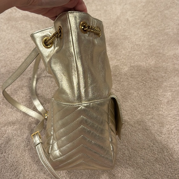 YSL Backpack - Light Gold - Picture 7 of 9